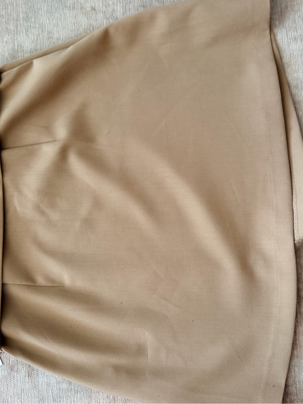 Zara Camel Mini Skirt Belt - Picture 5 of 7